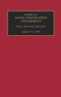 Cover: Research in Social Stratification and Mobility: v. 15 - JAI Press Inc.