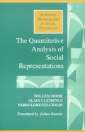 Cover: The Quantitative Analysis of Social Representations - Taylor & Francis