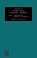 Cover: Advances in Pacific Basin Financial Markets - JAI Press Inc.