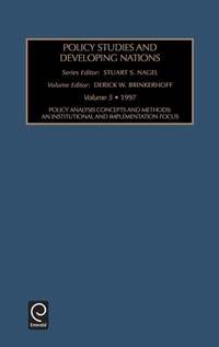 Enlarge image Cover: Policy studies in developing nations - JAI Press Inc.