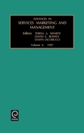 Cover: Advances in Services Marketing and Management - JAI Press Inc.