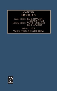 Enlarge image Cover: Values, Ethics and Alcoholism - JAI Press Inc.