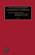 Cover: Human Resource Management Handbook - Vol.1 - JAI Press Inc.