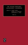 Cover: Human Resource Management Handbook - Vol.3 - JAI Press Inc.