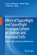 Cover: Effect of Spaceflight and Spaceflight Analogue Culture on Human and Microbial Cells - Springer