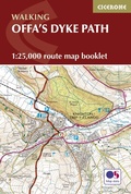 Cover: Offa's Dyke Map Booklet - Cicerone Press