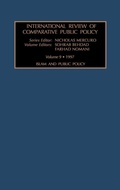 Cover: International Review of Comparative Public Policy: Volume 9 - JAI Press Inc.