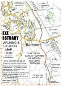 Abbildung von: Exe Estuary Walking & Cycling Map - Croydecycle