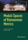 Bild: Moduli Spaces of Riemannian Metrics - Birkh&auml;user