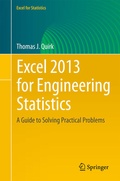 Bild: Excel 2013 for Engineering Statistics - Springer