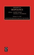 Cover: Recent Explorations in Biology and Politics - JAI Press Inc.