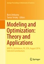 Cover: Modeling and Optimization: Theory and Applications - Springer