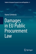 Cover: Damages in EU Public Procurement Law - Springer