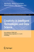 Cover: Creativity in Intelligent Technologies and Data Science - Springer