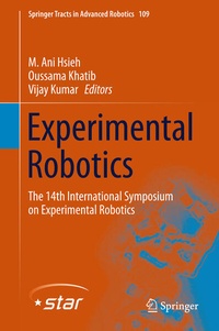 Enlarge image Cover: Experimental Robotics - Springer