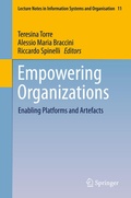 Cover: Empowering Organizations - Springer