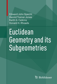 Abbildung von: Euclidean Geometry and its Subgeometries - Birkhäuser