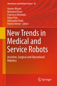 Abbildung von: New Trends in Medical and Service Robots - Springer