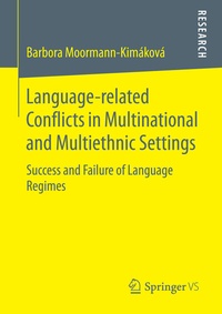 Abbildung von: Language-related Conflicts in Multinational and Multiethnic Settings - Springer VS