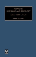 Cover: Research in Economic Anthropology - JAI Press Inc.