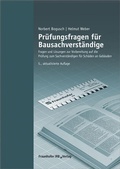 Cover: Pr&uuml;fungsfragen f&uuml;r Bausachverst&auml;ndige - Fraunhofer IRB Verlag