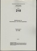 Cover: Modellierung von Verschiebungs- und Verzerrungsfeldern - ETH Z&uuml;rich Inst. f. Geod&auml;sie u. Photogrammetrie