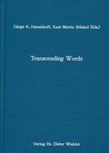 Cover: Transcending Words - Winkler, Dieter
