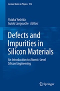 Cover: Defects and Impurities in Silicon Materials - Springer