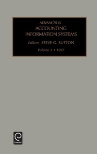 Abbildung von: Advances in Accounting Information Systems - JAI Press Inc.
