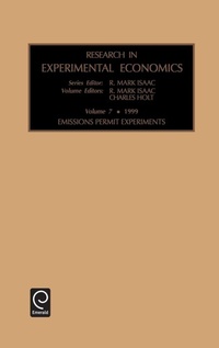 Enlarge image Cover: Emissions Permit Experiments - JAI Press Inc.