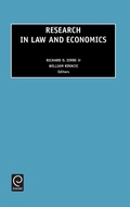 Cover: Research in Law and Economics - JAI Press Inc.