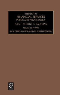 Enlarge image Cover: Bank Crises - JAI Press Inc.