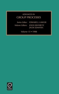 Enlarge image Cover: Advances in Group Processes - JAI Press Inc.