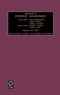 Cover: Organizational Learning and Strategic Management - JAI Press Inc.