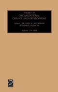 Cover: Research in Organizational Change and Development - JAI Press Inc.