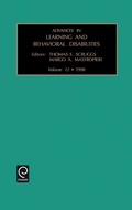 Cover: Advances in Learning and Behavioural Disabilities - JAI Press Inc.