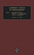 Cover: Current topics in management - JAI Press Inc.