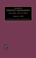 Cover: Disciplinary Roots of Strategic Management - JAI Press Inc.