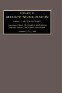Enlarge image Cover: Research in Accounting Regulation: v. 12 - JAI Press Inc.