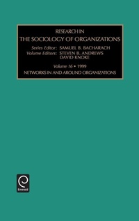 Enlarge image Cover: Networks In and Around Organizations - JAI Press Inc.