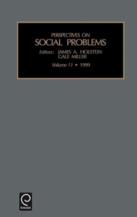 Enlarge image Cover: Perspectives on Social Problems - JAI Press Inc.
