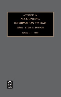 Abbildung von: Advances in Accounting Information Systems - JAI Press Inc.