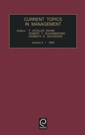 Cover: Current Topics in Management - JAI Press Inc.