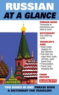Cover: Russian at a Glance - Barron's Educational Series Inc.,U.S.