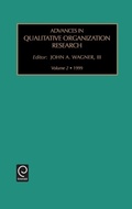 Cover: Advances in Qualitative Organization Research - JAI Press Inc.