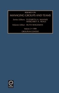 Cover: Groups in Context - JAI Press Inc.