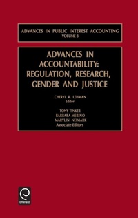 Enlarge image Cover: Advances in Accountability - JAI Press Inc.