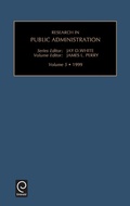 Cover: Research in Public Administration - JAI Press Inc.