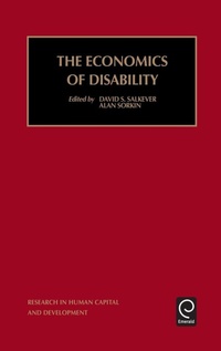 Enlarge image Cover: The Economics of Disability - JAI Press Inc.