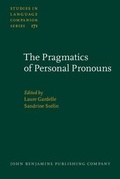 Cover: The Pragmatics of Personal Pronouns - John Benjamins Publishing Company
